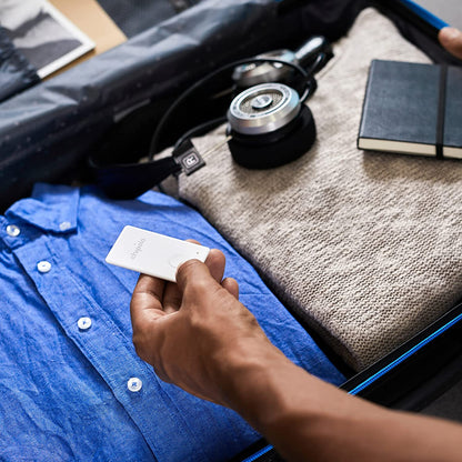 ONE Card - Wallet Tracker, Bluetooth Finder for Wallet, Passports, Item Finder, Premium Features, Out of Range Alerts, Works with  App (Ios & Android Compatible)